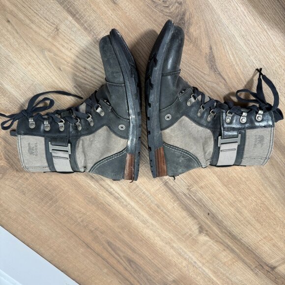 Sorel Women's Major Carly Boot Grey Black Gorp 8.5 - Picture 5 of 9